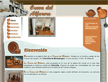 Tablet Screenshot of cuevadelalfarero.com